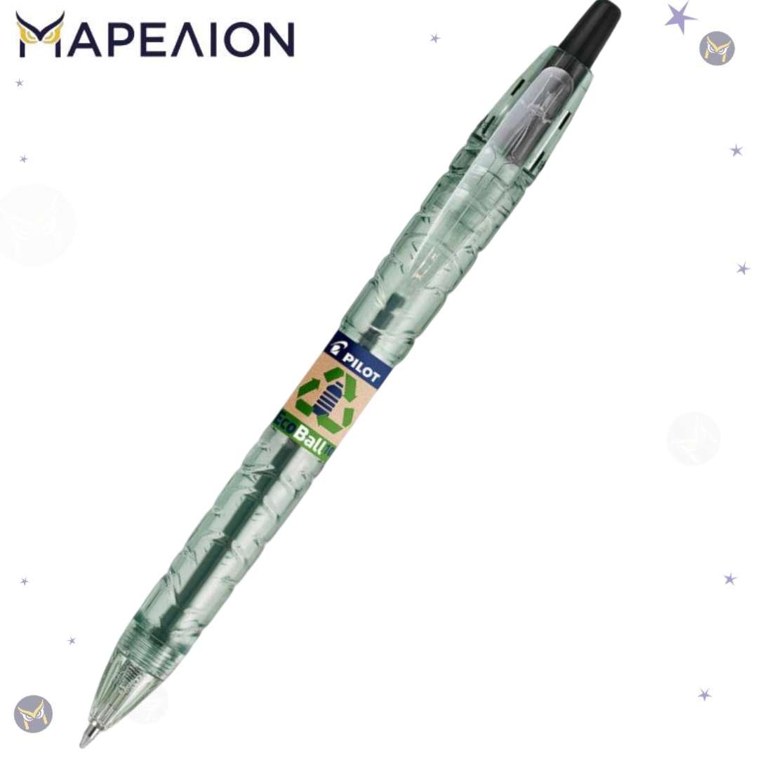 Pilot B2P Ecoball Ballpoint Pen 1.0mm , Blue / Black - Οικολογικό Στυλό Διαρκείας