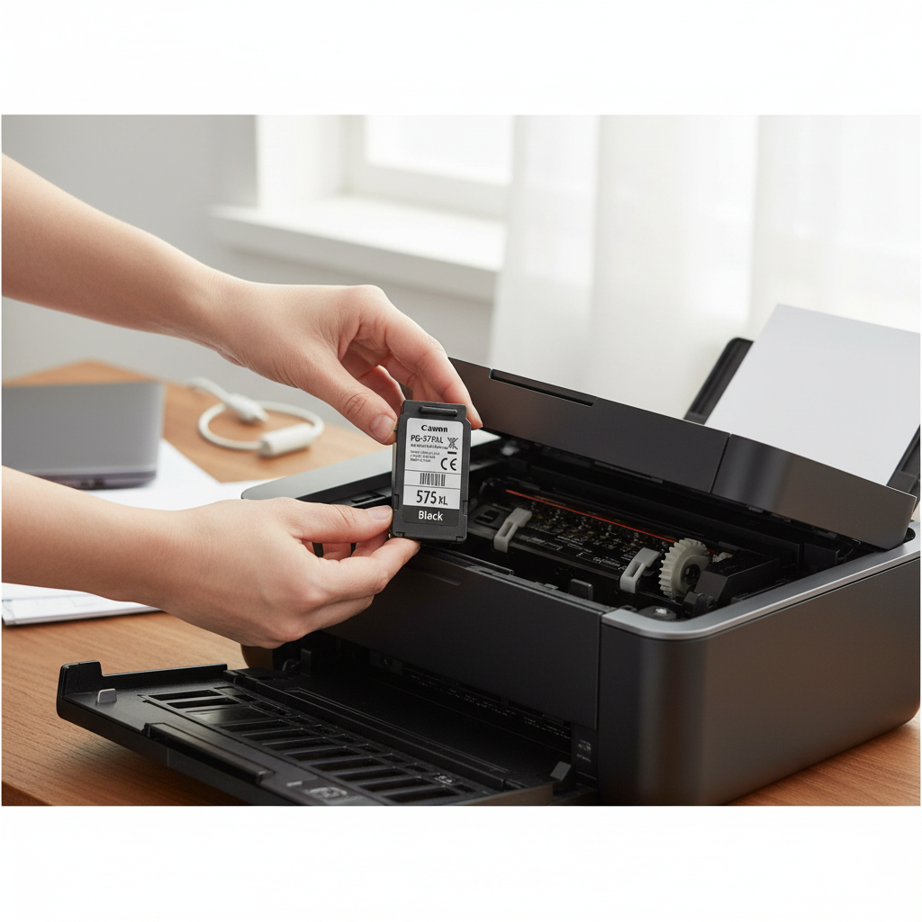 CANON Ink Cartridge PG-575XL BLACK ΜΕΛΑΝΙ ΕΚΤΥΠΩΤΗ