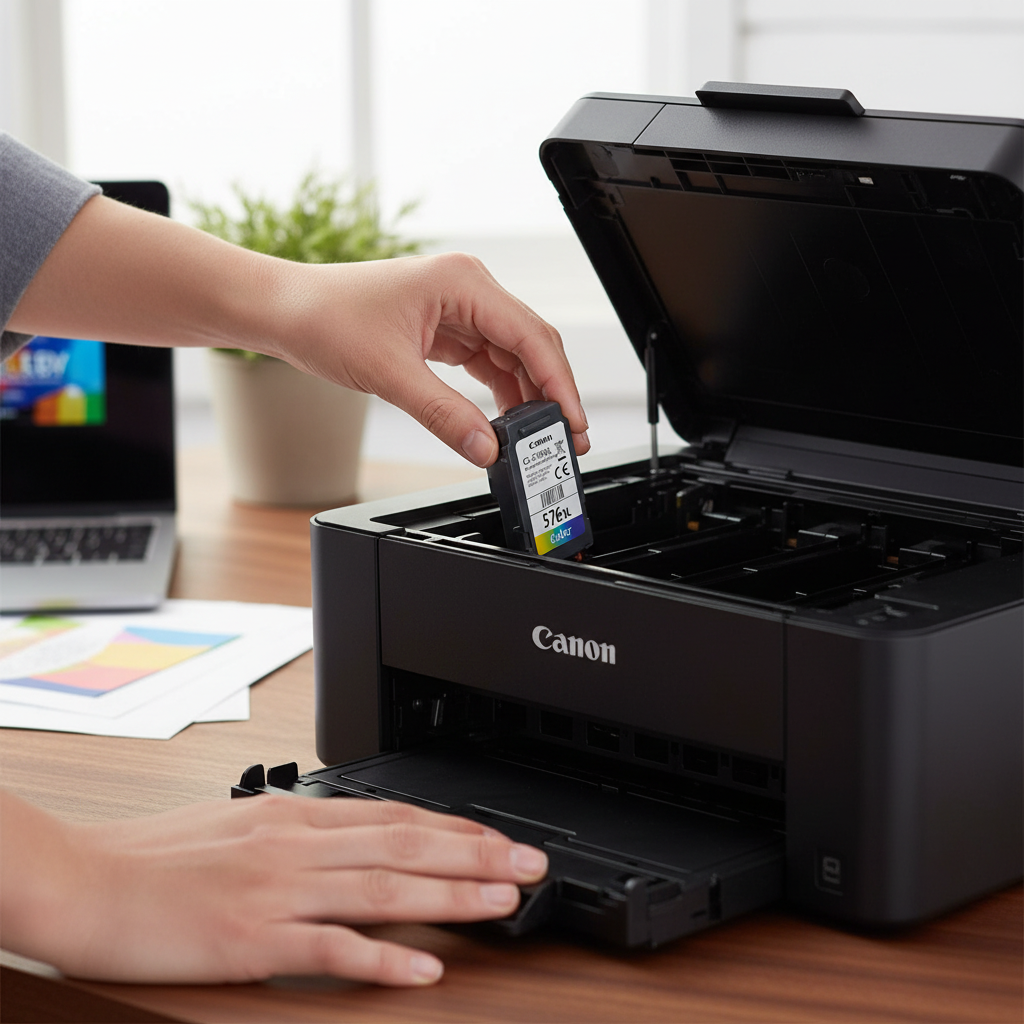 CANON Ink Cartridge CL-576XL Colour ΜΕΛΑΝΙ ΕΚΤΥΠΩΤΗ