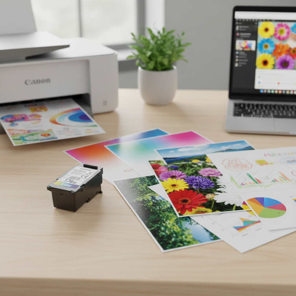 CANON Ink Cartridge CL-576XL Colour ΜΕΛΑΝΙ ΕΚΤΥΠΩΤΗ