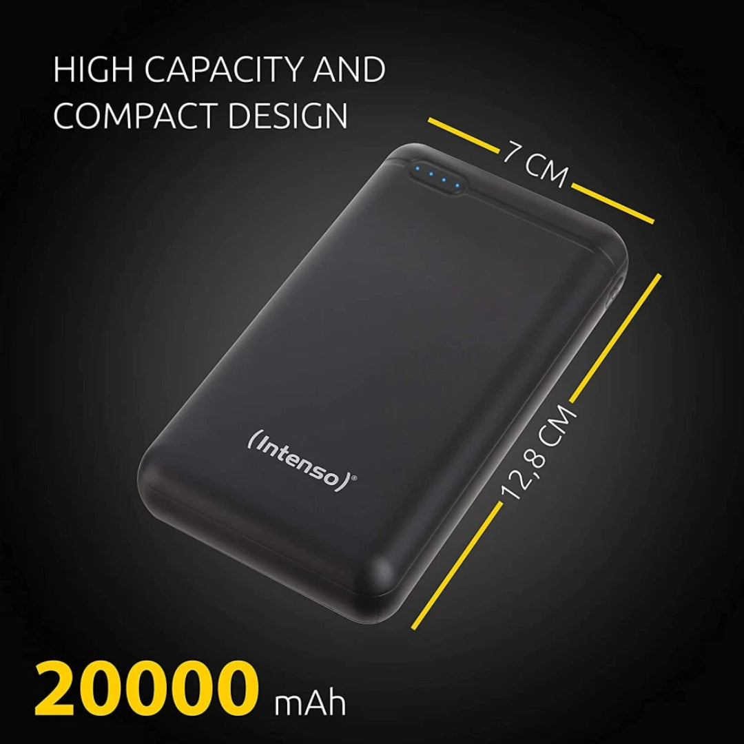 INTENSO MOBILE POWERBANK XS20000 BLACK POWER BANK CHARGER, CHARGING ELECTRONIC EQUIPMENT ΦΟΡΤΙΣΤΗΣ