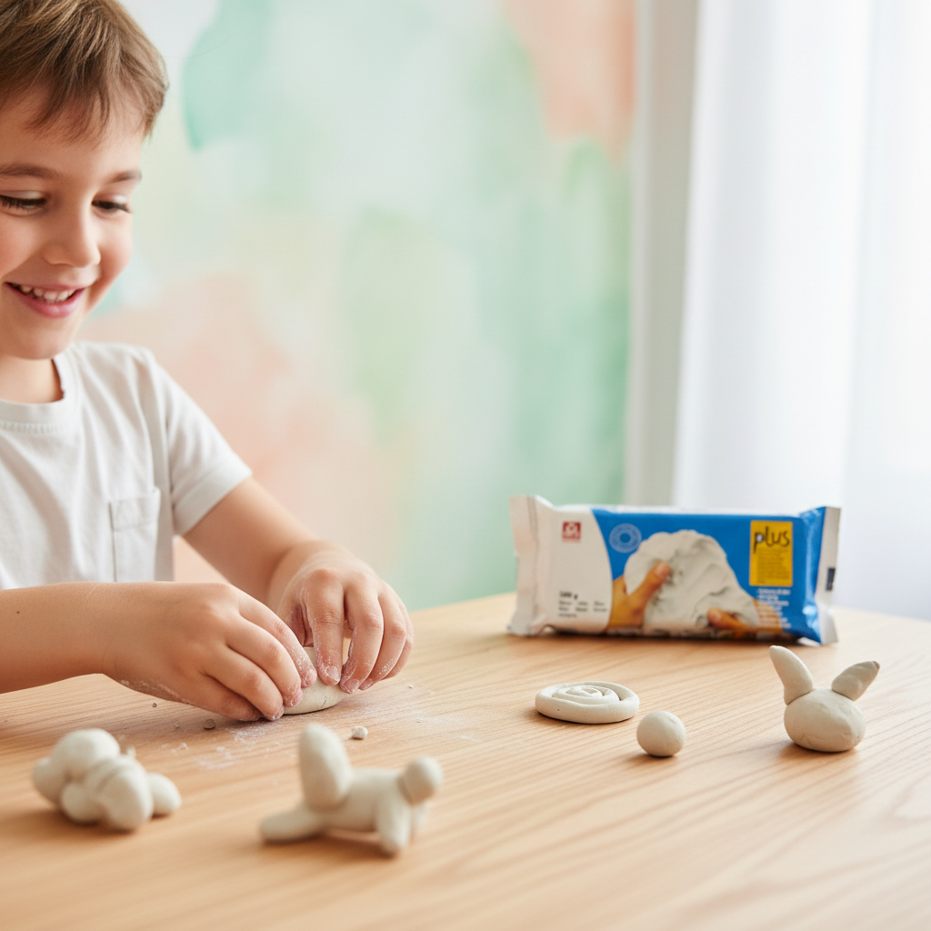 Clay in use - Hands sculpting