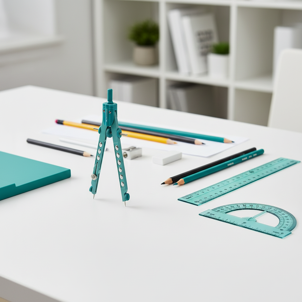 Compass With Drawing Tools