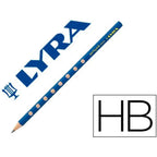 Lyra Groove Slim HB Graphite Pencil - Μολύβι Γραφής - ΧΟΝΔΡΙΚΗ ΠΩΛΗΣΗ