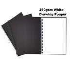 Bull Spiral Drawing Block 20 Sheets 250gsm Hard Cover - Τετράδιο Ζωγραφικής Σπιράλ 30.5x23cm