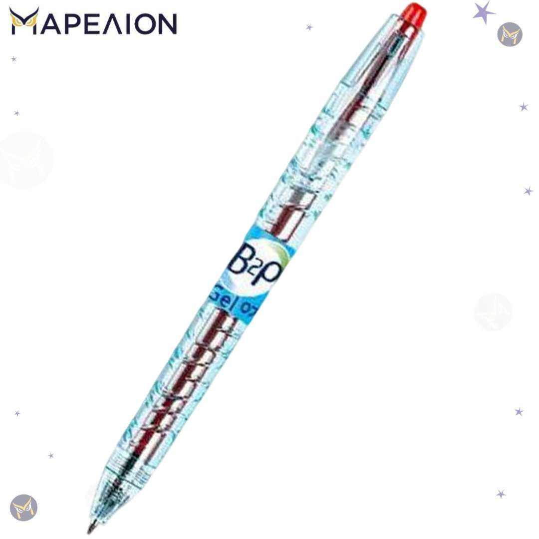Pilot B2P Gel Rollerball Pen 0.7mm Blue / Red / Black - Στυλό Gel Rollerball 3 Χρώματα