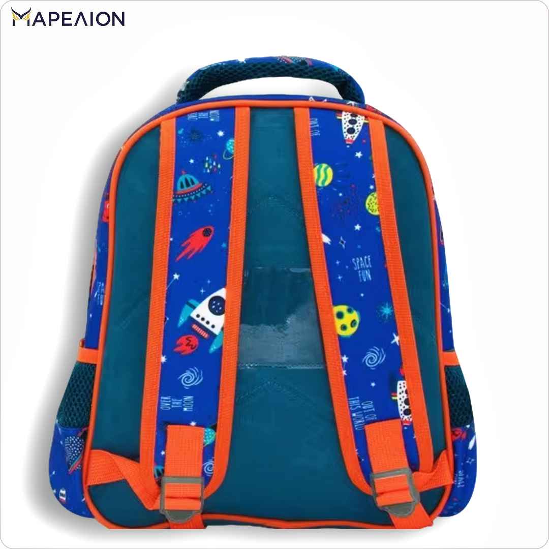 Σχολική Τσάντα Νηπιαγωγείου Must Journey Into Space 2 Θήκες 27x10x31 Backpack Must 2 Θήκες