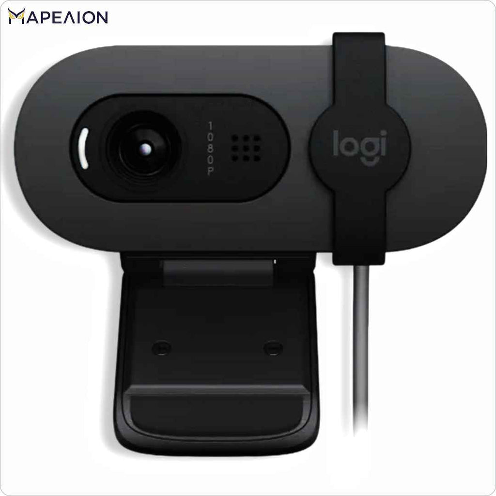 LOGITECH WEBCAM BRIO 105 WITH PRIVACY SHUTTER 1080P BLACK (960-001592) CAMERA