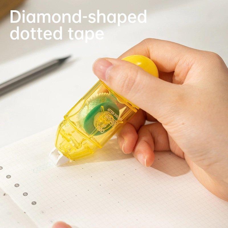 Deli Glue Tape Roller 5mm x 8m Yellow - Κόλλα σε ταινία