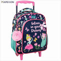 ΣΧΟΛΙΚΗ ΤΣΑΝΤΑ ΤΡΟΛΕΪ ΝΗΠΙΟΥ Little Believe in Your Dreams MUST 2 ΘΗΚΕΣ TROLLEY