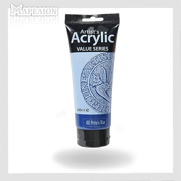 Phoenix Acrylic Paint 200ml - Ακρυλικές Μπογιές Ζωγραφικής σε 15 Χρώματα