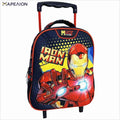 Avengers Iron Man Must Trolley Bag 2 Compartments - Σχολική Τσάντα Τρολέι Νηπίου