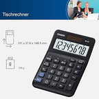 Casio MS-8F Black Desktop Calculator - Αριθμομηχανή Γραφείου