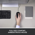 Logitech Wired Keyboard + Mouse Set Combo MK120 Greek Letters (920-002541) - Ενσύρματο Πληκτρολόγιο και Ποντίκι Ελληνικά