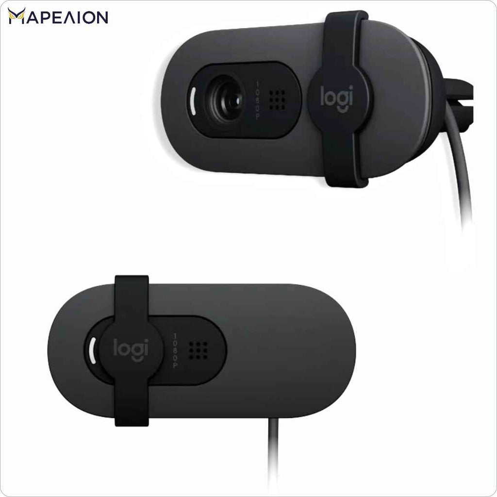 LOGITECH WEBCAM BRIO 105 WITH PRIVACY SHUTTER 1080P BLACK (960-001592) CAMERA