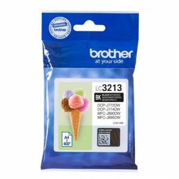Brother ink cartridge packaging with ice 