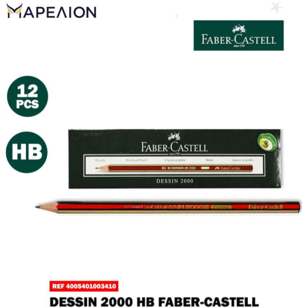 Faber Castell Dessin 2000 HB Pencil - Μολύβι Γραφής - ΧΟΝΔΡΙΚΗ ΠΩΛΗΣΗ