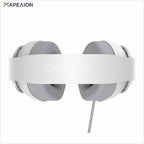 Havit Usb 7.1 Wired Gaming Headset 3D Surround Sound H2230U Gray/White ΑΚΟΥΣΤΙΚΑ ΜΕ ΣΥΡΜΑ ΓΙΑ ΚΟΝΣΟΛΕΣ ΚΑΙ ΠΑΙΧΝΙΔΙΑ