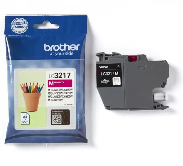 BROTHER INK CARTRIDGE LC3217 MAGENTA FOR MFCJ6930DW