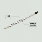 Faber-Castell Grip 2001 - Infographic