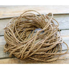 TPSTER ΦΥΣΙΚΟΣ ΣΠΑΓΓΟΣ ΚΑΦΕ 70 ΜΕΤΡΑ, 100gr, 1mm πάχος , NATURAL BROWN ROPE FOR CRAFT AND DIY Jute Twine, ΝΗΜΑ ΓΙΑ ΚΑΤΑΣΚΕΥΕΣ ΚΑΙ ΧΕΙΡΟΤΕΧΝΙΑ