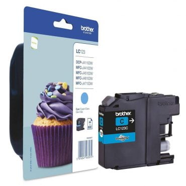 BROTHER Ink Cartridge LC123 CYAN