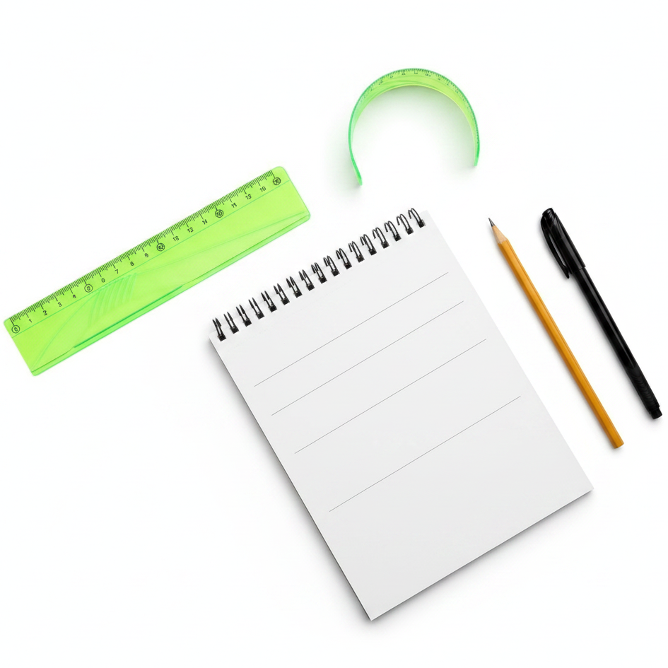 Flexible Ruler 20cm - Flat Lay