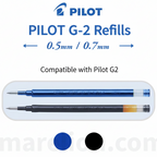 Pilot G2 Refills - Infographic