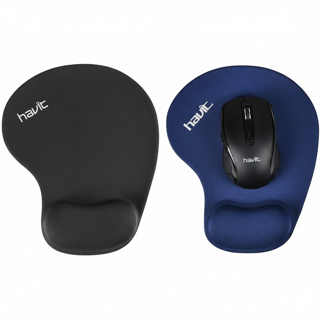 HAVIT MOUSE PAD WITH GEL WRIST HV-MP802 BLACK