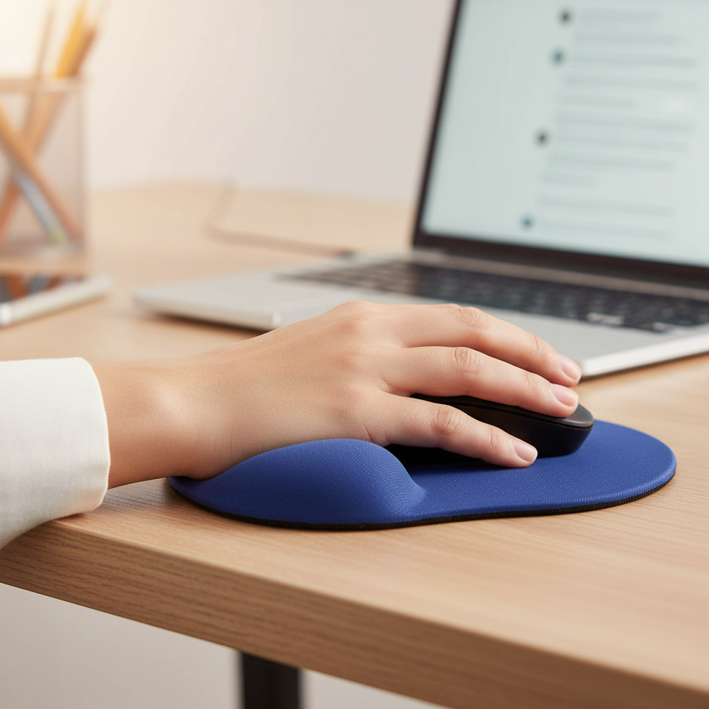 HAVIT MOUSE PAD WITH GEL WRIST HV-MP802 BLACK