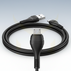 HAVIT USB To MICRO USB 1M Cable CB6159 BLACK ΣΥΡΜΑ ΦΟΡΤΙΣΗΣ , ΚΑΛΩΔΙΟ ΦΟΡΤΙΣΗΣ