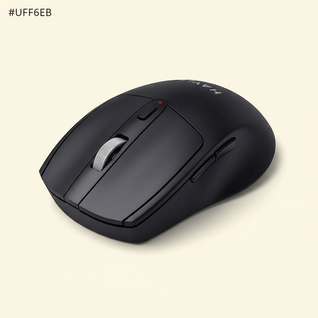 Havit Wireless Mouse MS61WB Dual Mode Black - Ασύρματο ποντίκι διπλής λειτουργίας
