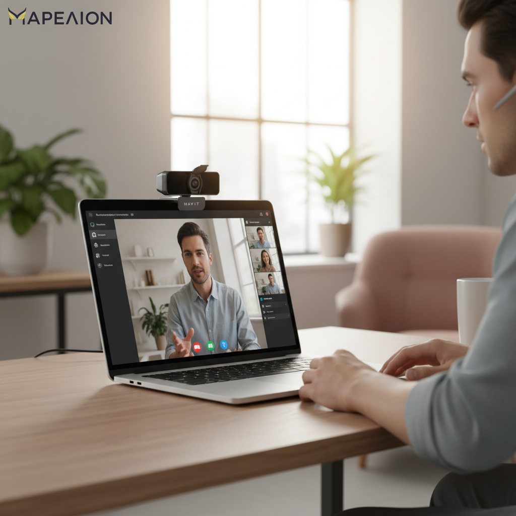HAVIT Webcam In Use