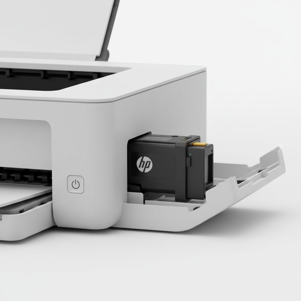 HP 308 Black Ink In Printer