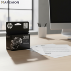 HP 308 Black Ink Lifestyle Shot