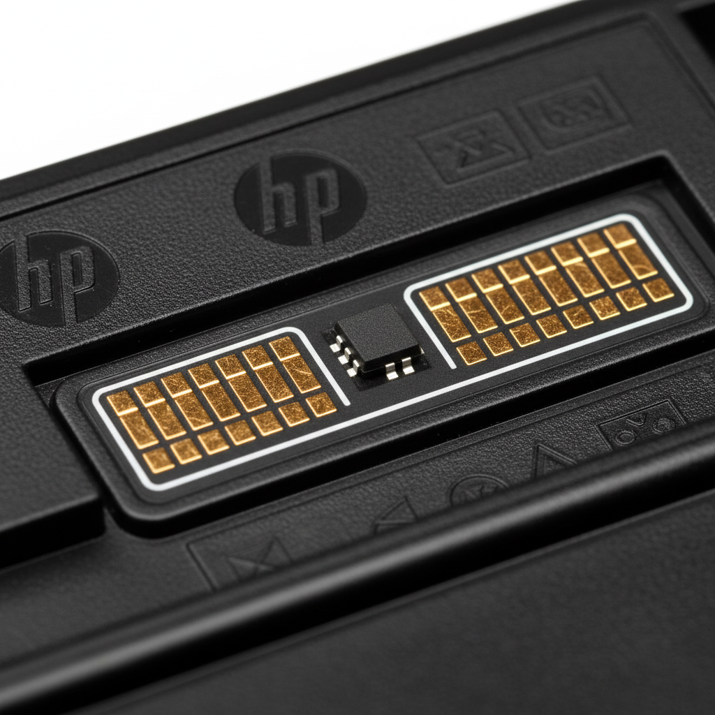 HP Tri-colour Ink Detail Shot