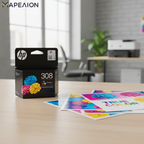 HP Tri-colour Ink Lifestyle Shot