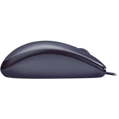 Logitech Mouse Grey Black M90 (910-001794) - Ενσύρματο ποντίκι