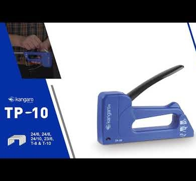 Kangaro Staple Gun Heavy Duty Tacker TP-10 - Καρφωτήρι Βαρέως Τύπου - Σύρματα 24/6 24/8 24/10 23/6