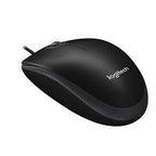 Logitech Mouse B110 Silent Black (910-005508) - Ενσύρματο ποντίκι σιωπηλό