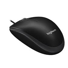 Logitech Mouse B110 Silent Black (910-005508) - Ενσύρματο ποντίκι σιωπηλό
