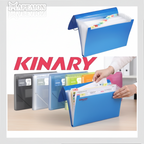 KINARY Expanding File 13 Pockets - Φάκελος Αρχειοθέτησης με Λάστιχο 13 Θήκες