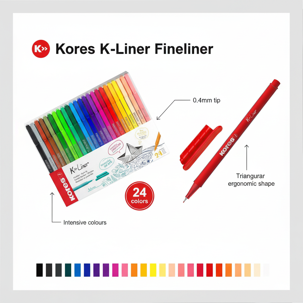 Kores K-Liner 24 - Infographic