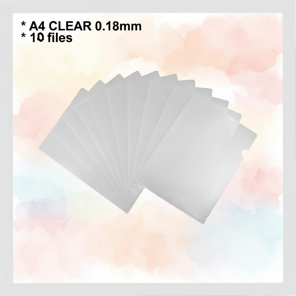 L Shape Folder - Flat Lay