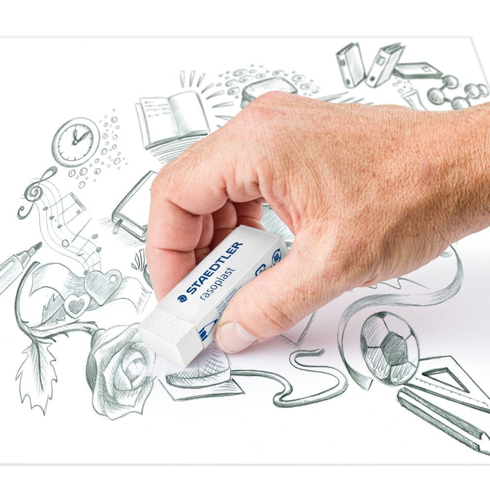Staedtler Rasoplast white Eraser 526B20 - Γόμα Σβηστήρι