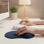 LogiLink Mouse Pad with GEL Wrist Rest Support Blue ID0027B