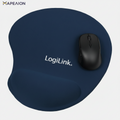 LogiLink Mouse Pad with GEL Wrist Rest Support Blue ID0027B