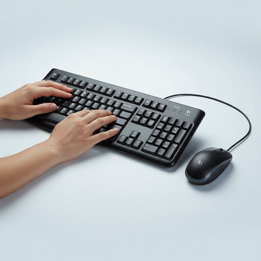 Logitech MK120 - Typing