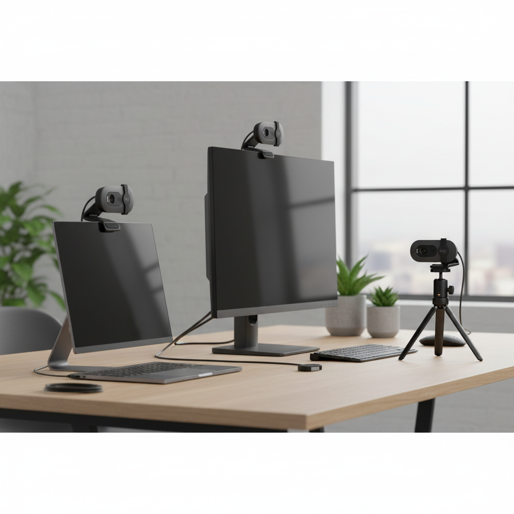 Logitech Webcam Mounting Options