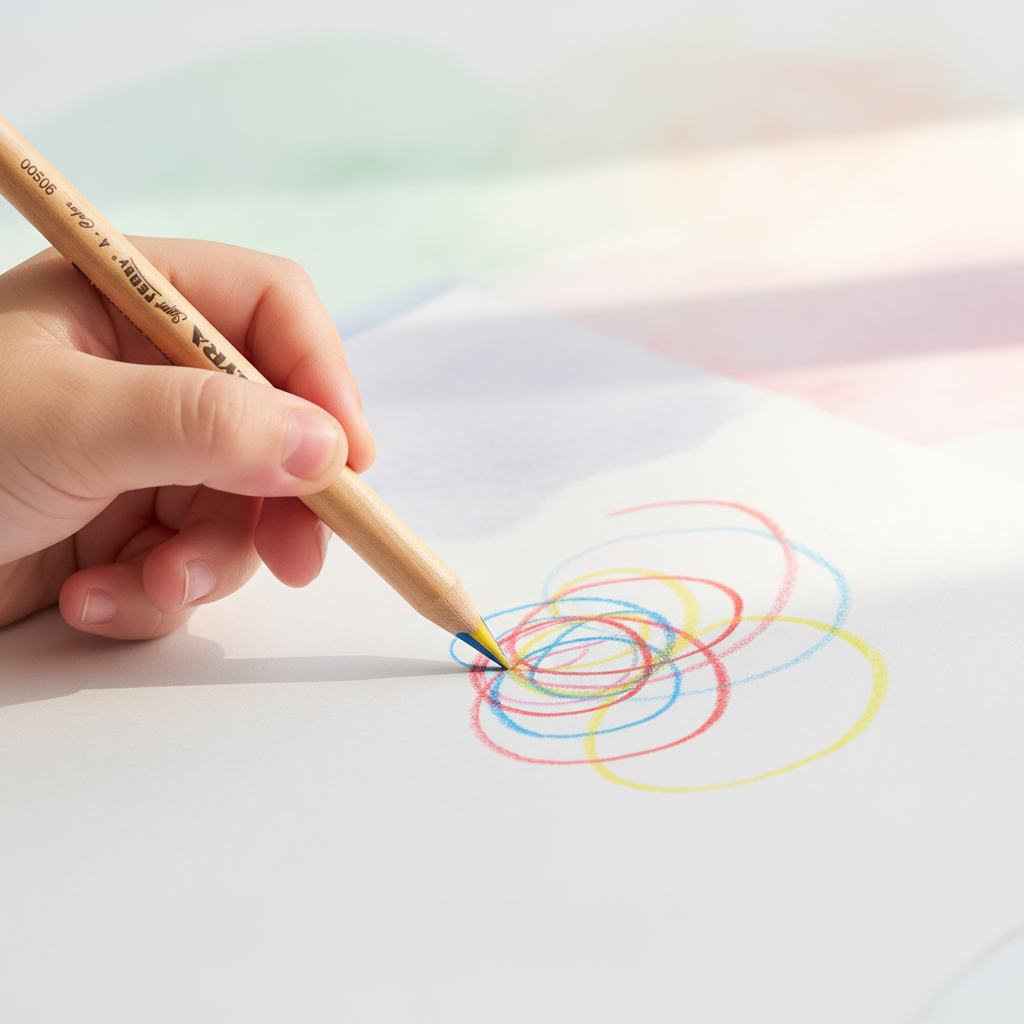 Lyra Super Ferby Colouring Pencils 4 Colours In One, 4mm thickness - χοντρό μολύβι - Μολύβια Ζωγραφικής 4 Χρώματα
